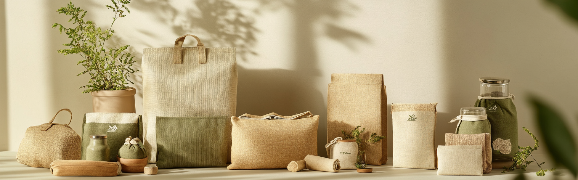 Nachhaltige Taschen & Beutel