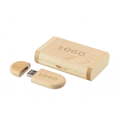 USB Stick WoodBox | Geschenkset | Ahorn