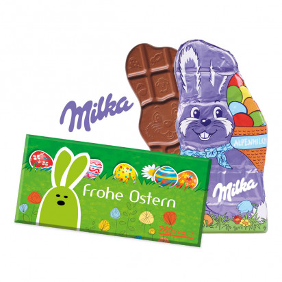 Milka Schmunzelhasen Tafel 85 G