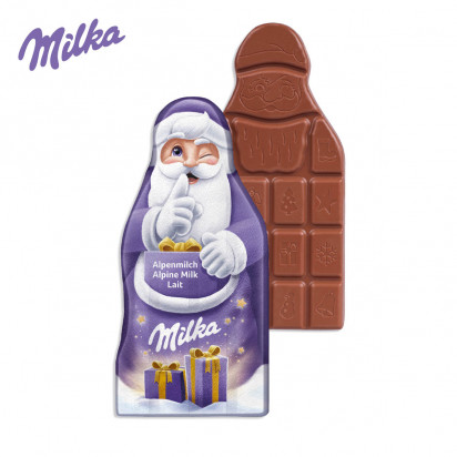 Milka Weihnachtsmann Tafel Klimaneutral Fsc Zertifiziert