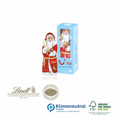 Weihnachtsmann von Lindt, 10 g, Klimaneutral, FSC®