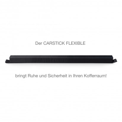 flexible Universal Polyester Kofferraum Box mit Klett schwarz