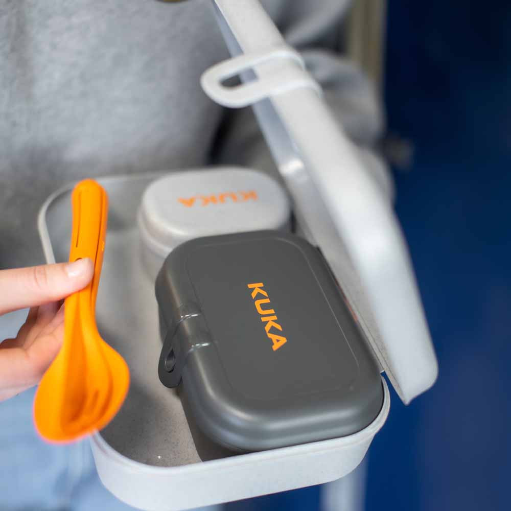 koziol Pascal Ready LunchboxSet + BesteckSet Organic BioCircular