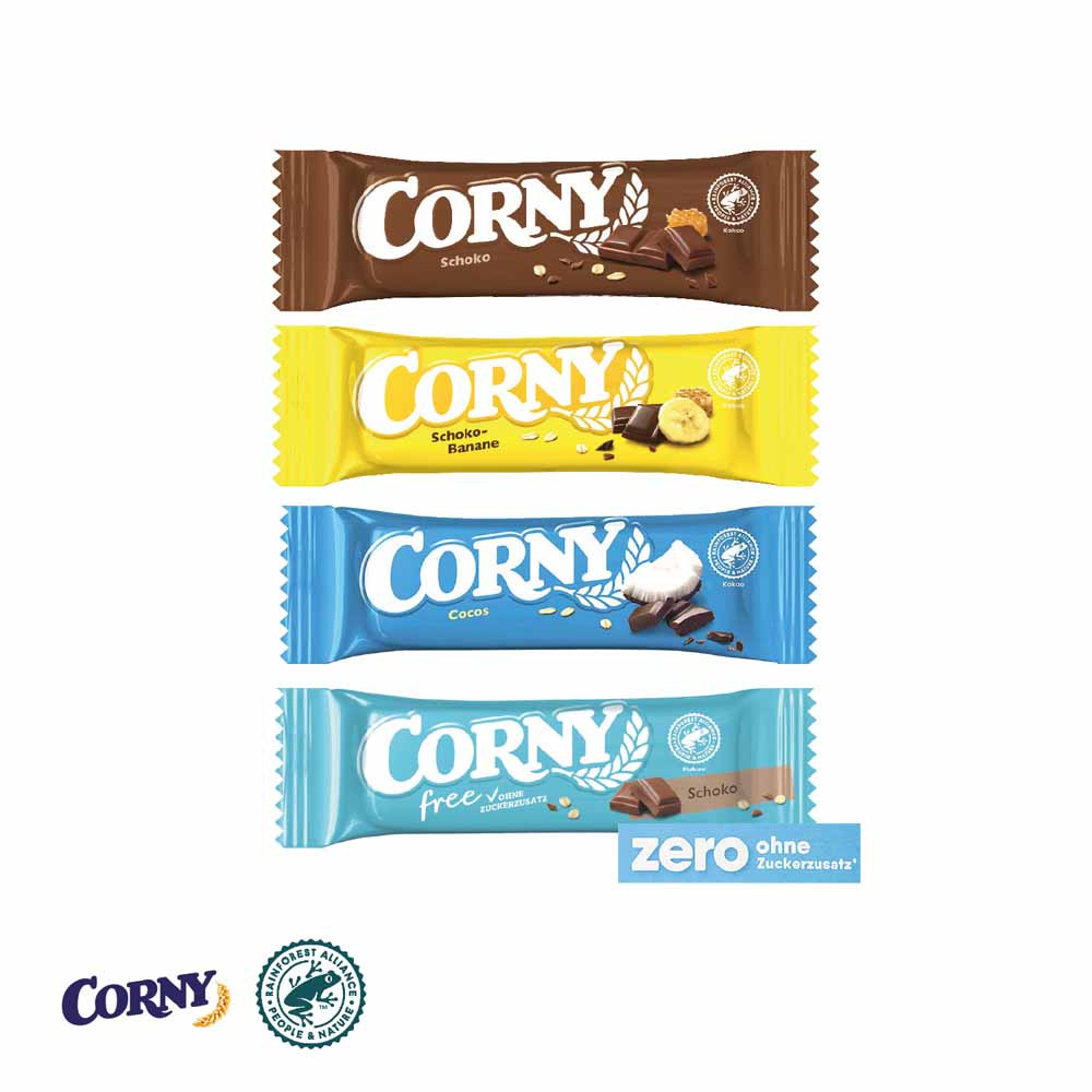 CORNY Riegel - Frucht & Power-Riegel - Werbesüssigkeiten - Onlineshop