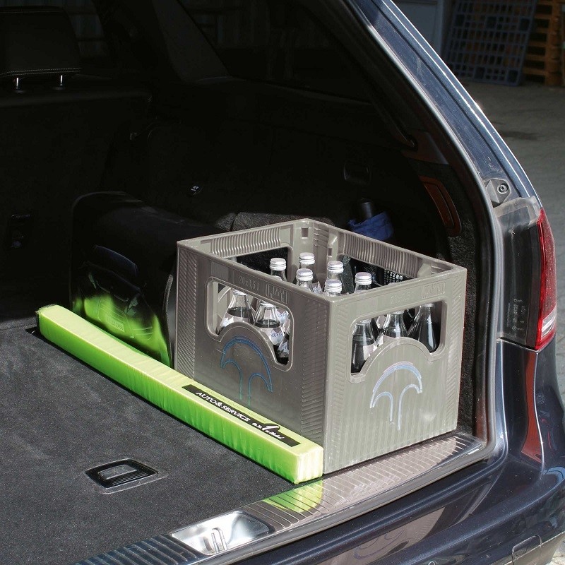 PEARL Kofferraum Sicherung: Kofferraum-Gepäckfixierung aus