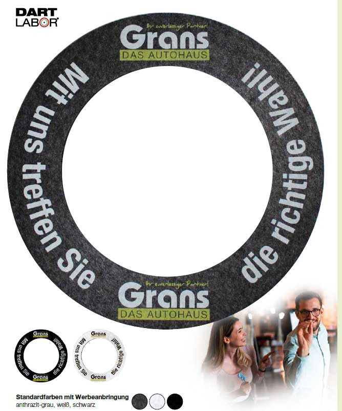 Dart Catchring Surround Opvangring Dart Backboard, dient ter