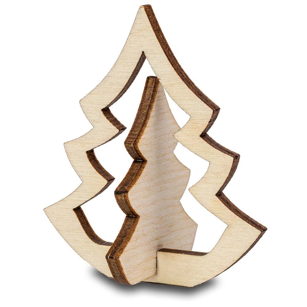 HolzfigurenKarte Weihnachten verschiedene Motive