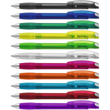 uma Druckkugelschreiber Memory transparent SI