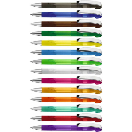 uma Druckkugelschreiber Look Grip transparent M SI