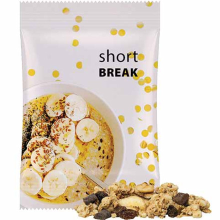 Müsli verschiedene Sorten | 60 g | Maxi-Tüte