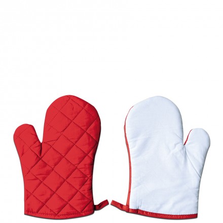 Grillhandschuhe aus Baumwolle ca. 26 cm lang