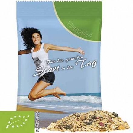 Bio Müsli Sauerkirsche | 50 g | Maxi-Tüte