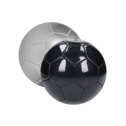 Fußball Carbon klein silber