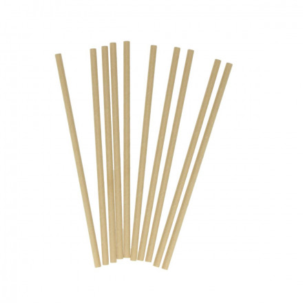 Papierstrohhalm 10er Set Natur