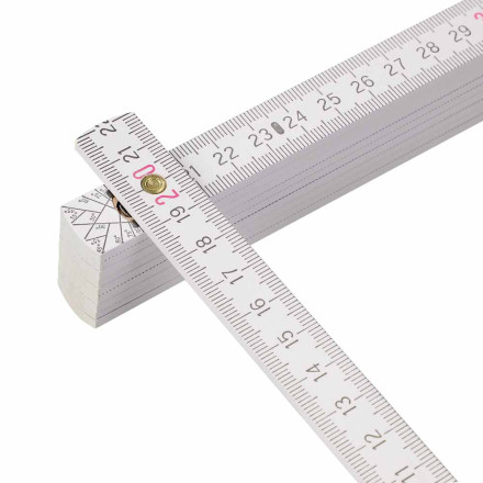 Zollstock Craft 2 m weiß