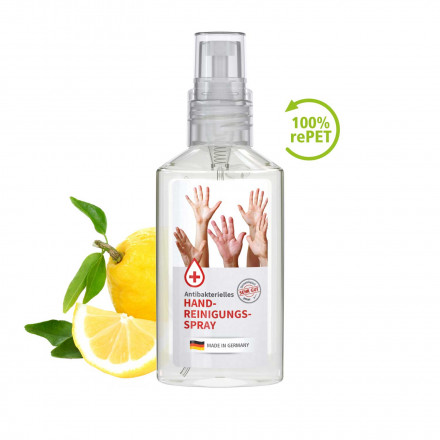 Handreinigungsspray antibakteriell 50 ml inkl. 4c Druck