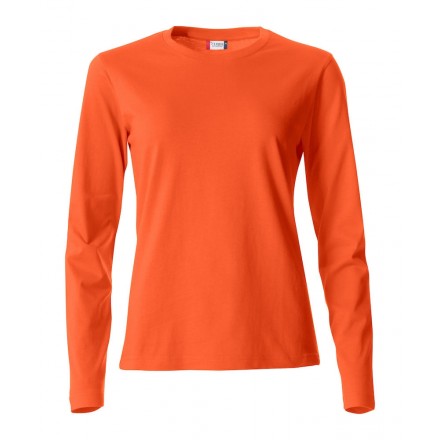 Basic-T L/S Langarm Ladies - Clique