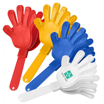 Klapper Hand einfarbig