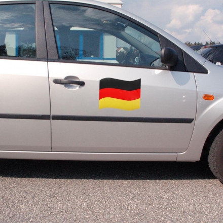 Automagnet Flagge groß