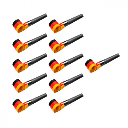 Luftrüssel Fan Deutschlandfarben 11er Set
