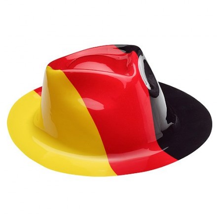 Fanhut Nations, schwarz/rot/gelb