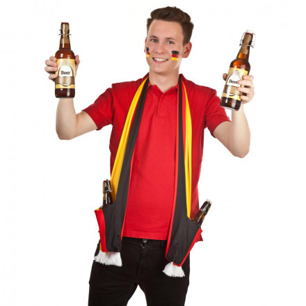 Fanschal Pockets Deutschlandfarben