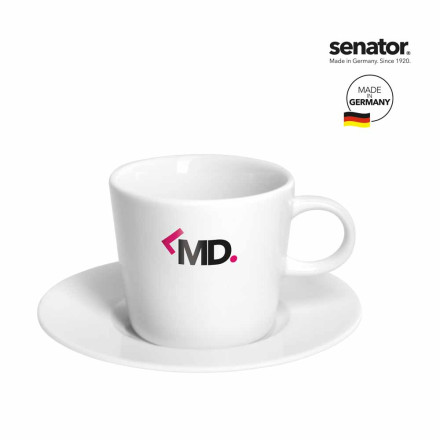 senator® Fancy Espresso Tasse mit Untertasse | 80 ml | Made in Germany
