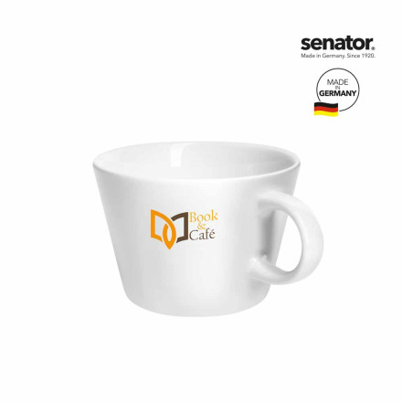 senator® Fancy Cafe Porzellantasse | 200 ml | Made in Germany