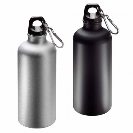 Aluminiumflasche Sporty 600 ml matt