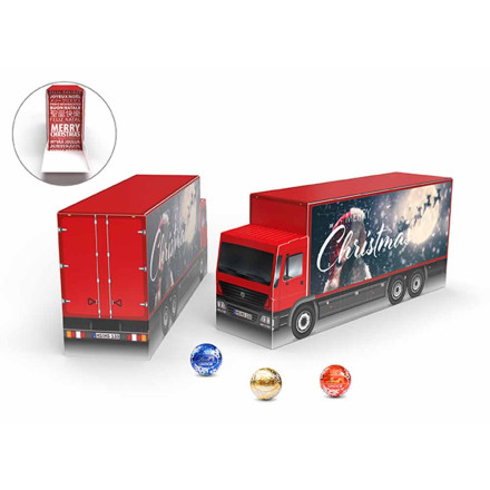 Lindt Lindor Adventskalender "LKW" Eco