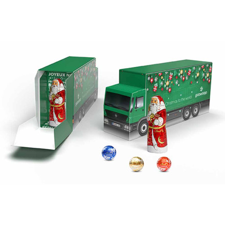 Lindt Lindor Adventskalender "LKW" Eco