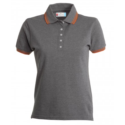 SKIPPER LADY MELANGE Damen-Poloshirt