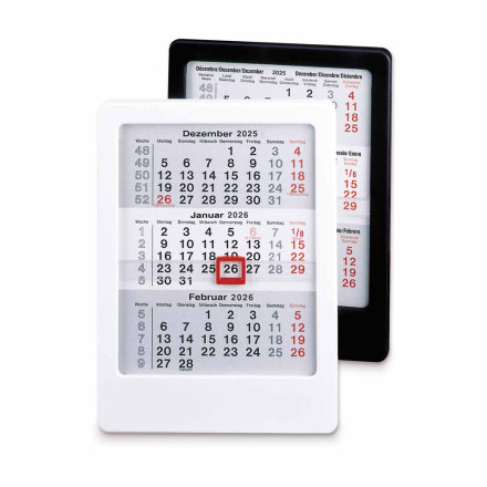 Tischkalender Vela Mini | für 2 Jahre | 6-sprachig