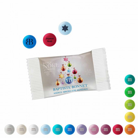 Personalisierte M&M'S® Schokolinsen im Papiertütchen, 7 g
