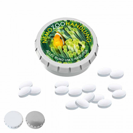 Super-Mini-Drück-mich-Dose mit Cool Ice, 20g