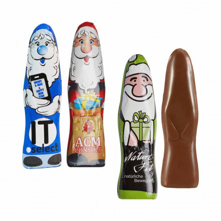 Mini Schoki-Weihnachtsmännchen