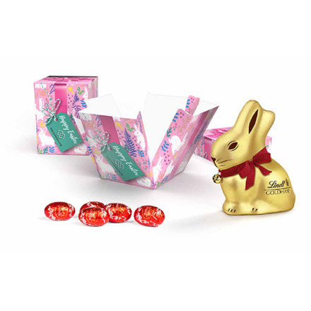 Lindt Oster-Überraschung in Werbekartonage