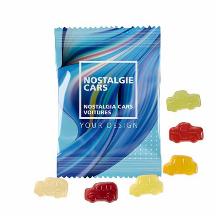 Fruchtgummi Nostalgie Cars 10 g | geringe Mindestmenge 
