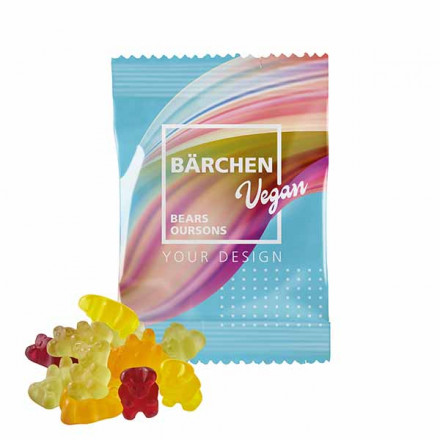 Vegane Bärchen 10 g | geringe Mindestmenge 