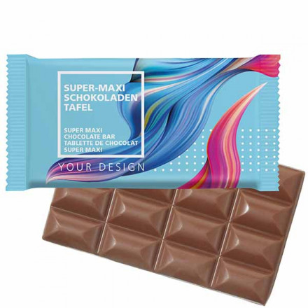 Super-Maxi-Schokoladen-Tafel | geringe Mindestmenge