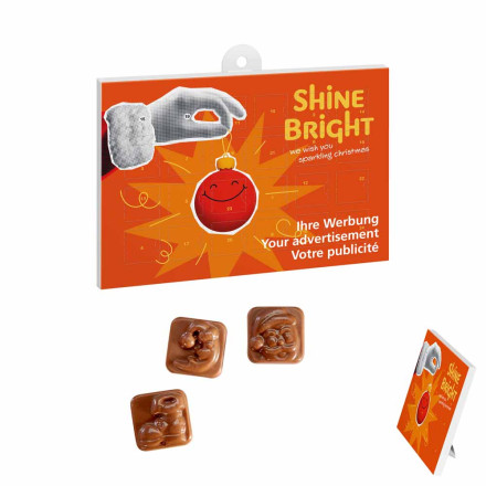 A5-Adventskalender – personalisierbares Standardmotiv