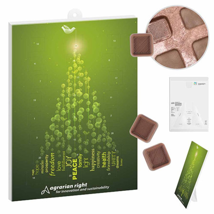 reinpapier® Classic-Adventskalender Individuell