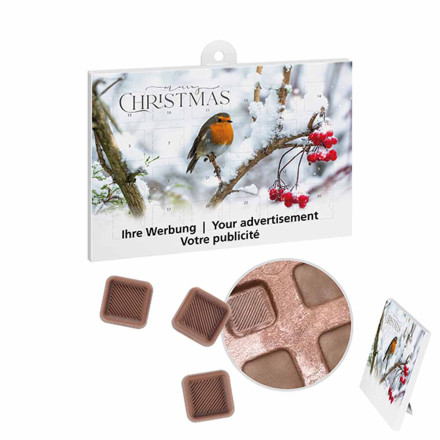 reinpapier® A5-Adventskalender – personalisierbares Standardmotiv