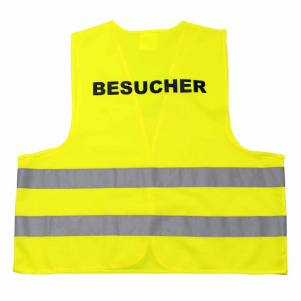Warnweste Besucher | EN ISO 20471, Klasse 2