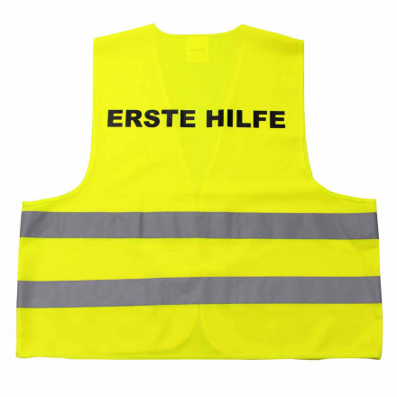 Warnweste Erste Hilfe | EN ISO 20471, Klasse 2
