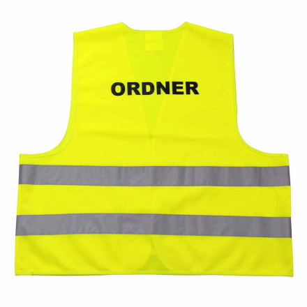 Warnweste Ordner | EN ISO 20471, Klasse 2