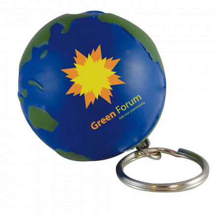 Anti-Stress Globus Keyring