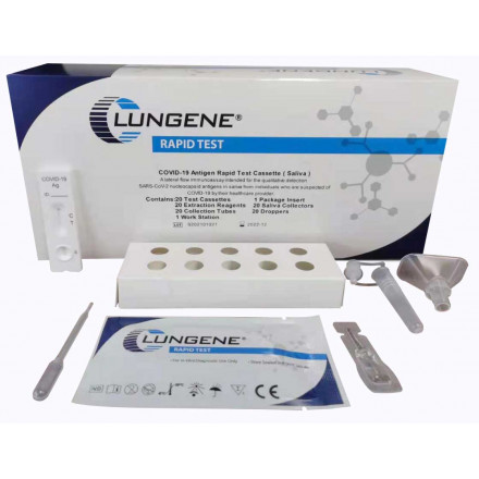 Antigen Spucktest | BfArM | 20er Box | Clungene