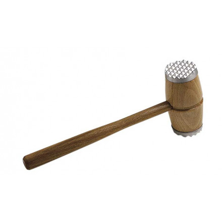 Fleischhammer mit Metallbeschlag