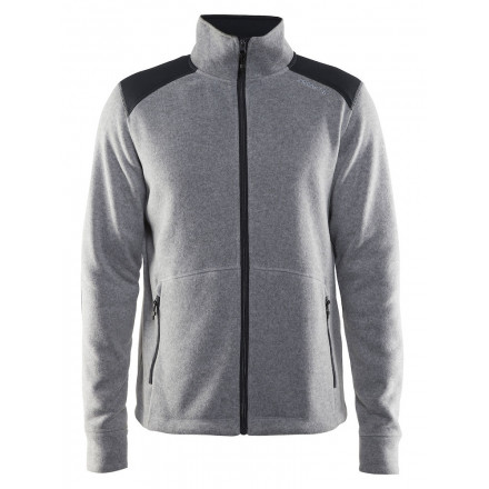 Noble Zip Jacket Heavy Knit Fleece Men - Herren-Strickfleecejacke